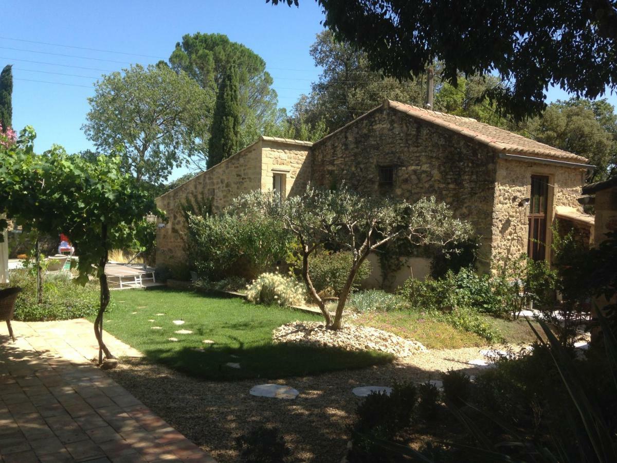 A Gauche Du Pont Hotell Vers-Pont-du-Gard Eksteriør bilde